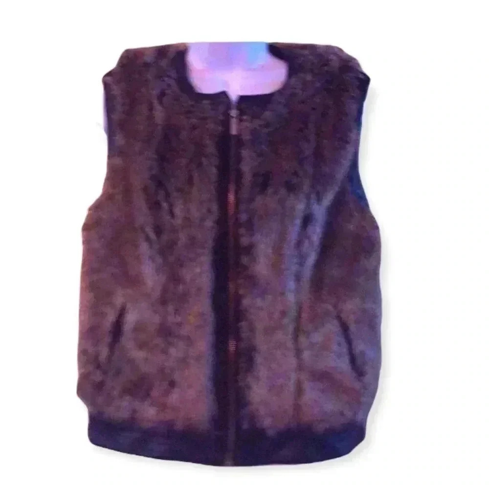 Ci Sono faux fur vest
